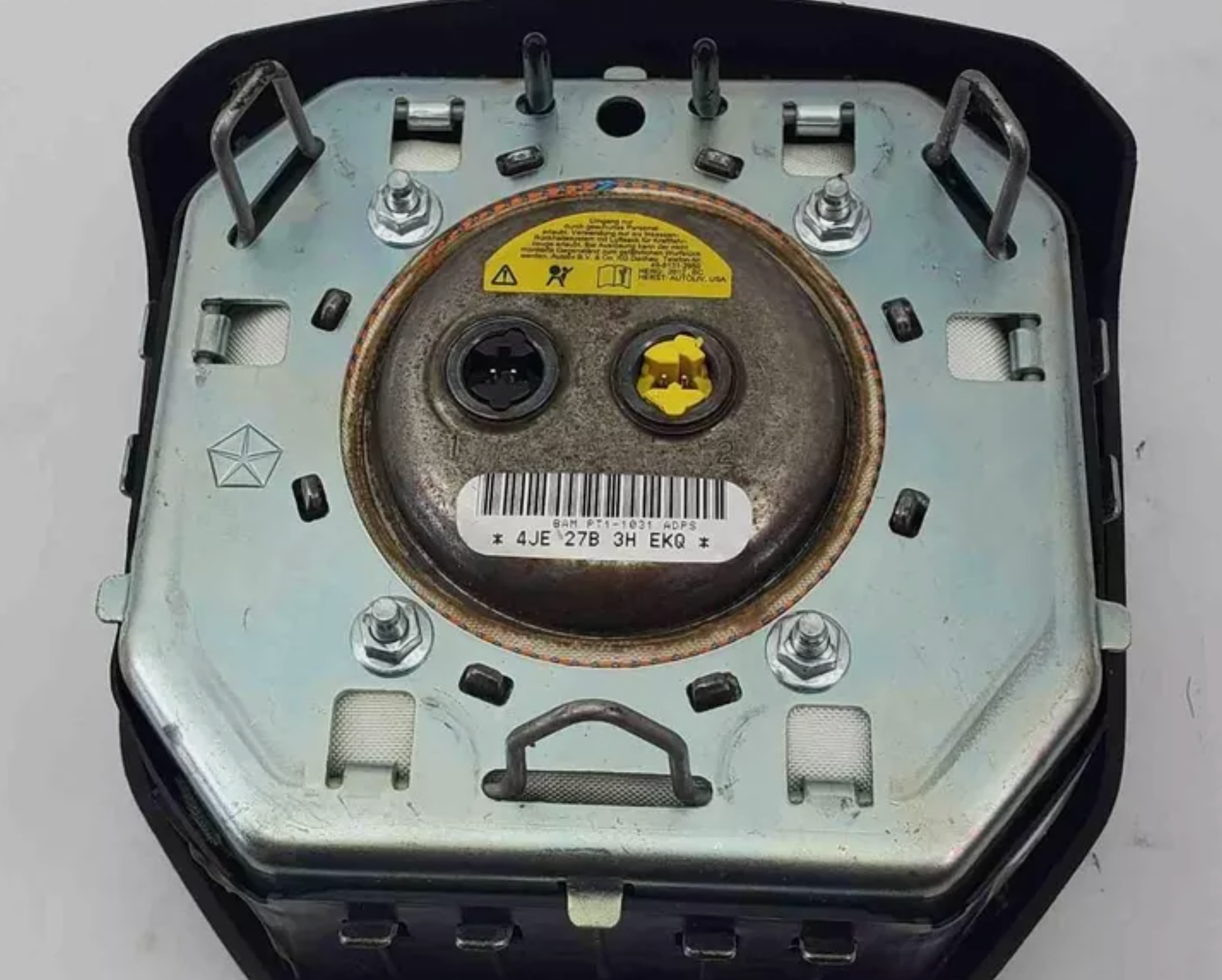 2011-2012 Dodge Ram 1500 2500 3500 Left Driver Steering Wheel Airbag Black