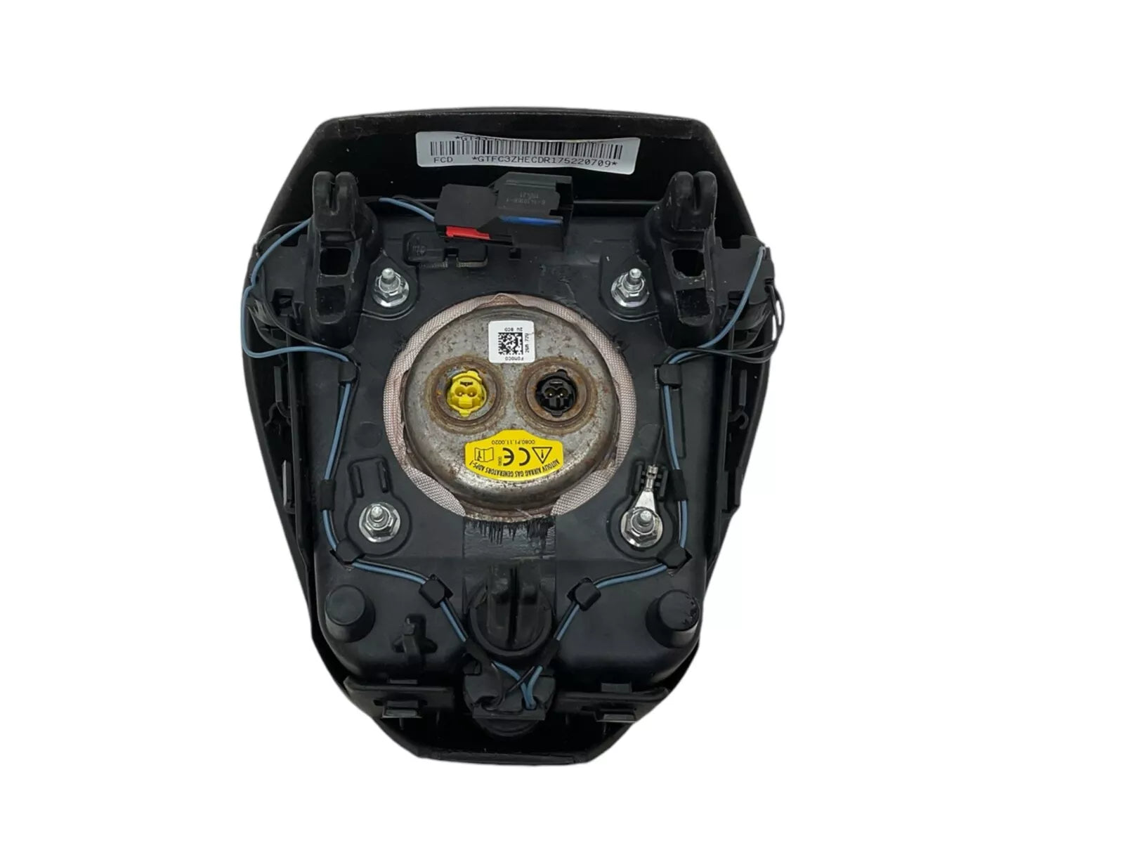 2016-2019 Ford Explorer Left Driver Steering Wheel Airbag Black: 253-07348