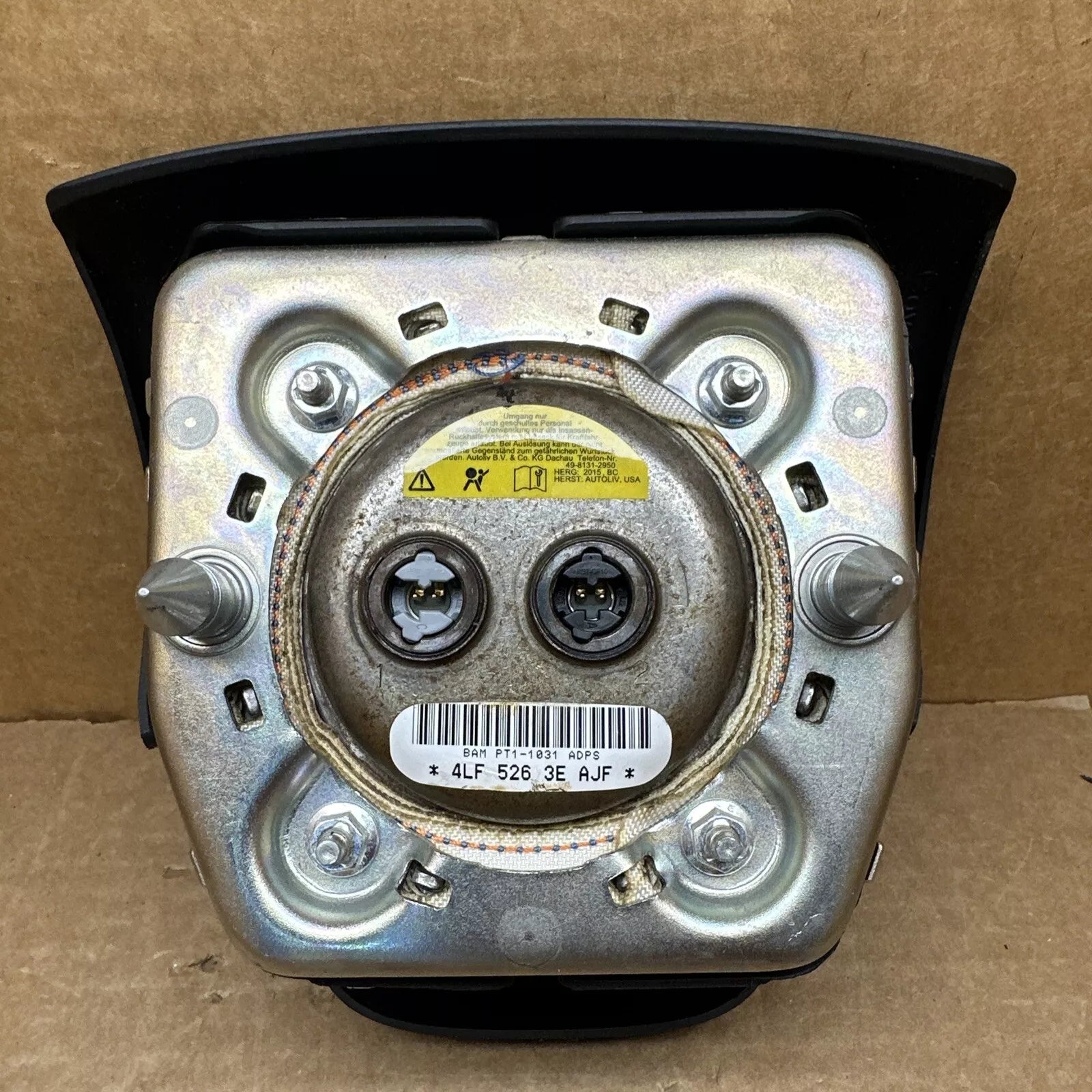 2013-2019 Ford Flex Left Driver Steering Wheel Airbag: 253-06966L